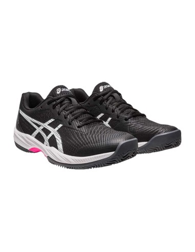 Asics Gel-Game 9 Clay/Oc 1041A358 001 Noir Rose |ASICS |Chaussures de padel ASICS