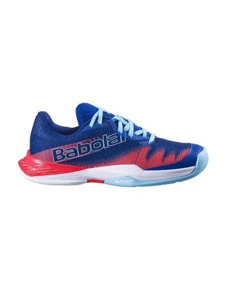Babolat Jet Premura Azul Marinho Vermelho Infantil 33S23756 4100 |BABOLAT |Sapatilhas de padel BABOLAT