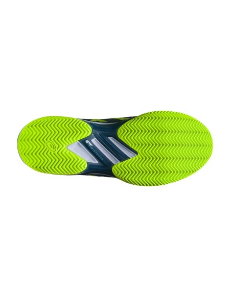 Asics Solution Speed Ff 2 Clay Bleu Vert 1041A187 402 |ASICS |Chaussures de padel ASICS