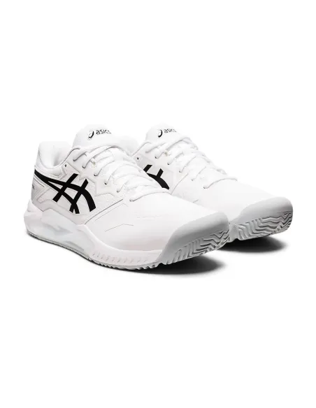 Asics Gel-Challenger 13 Padel Bianco Nero 1041A315 100 |ASICS |Scarpe da padel ASICS