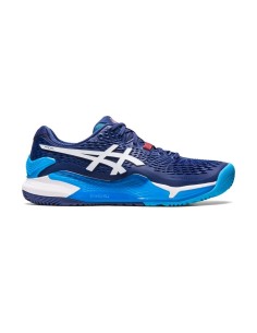 Asics Gel-Resolution 9 Padel Azul Índigo 1041A334 400 |ASICS |Zapatillas pádel ASICS