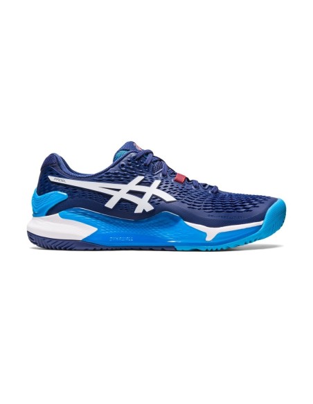 Asics Gel-Resolution 9 Padel Azul Índigo 1041A334 400 |ASICS |Zapatillas pádel ASICS