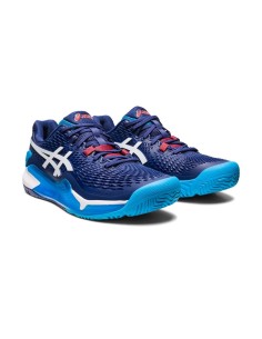 Asics Gel-Resolution 9 Padel Indaco Blu 1041A334 400 |ASICS |Scarpe da padel ASICS 2