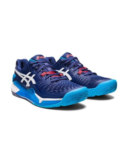 Asics Gel-Resolution 9 Padel Bleu Indigo 1041A334 400 |ASICS |Chaussures de padel ASICS