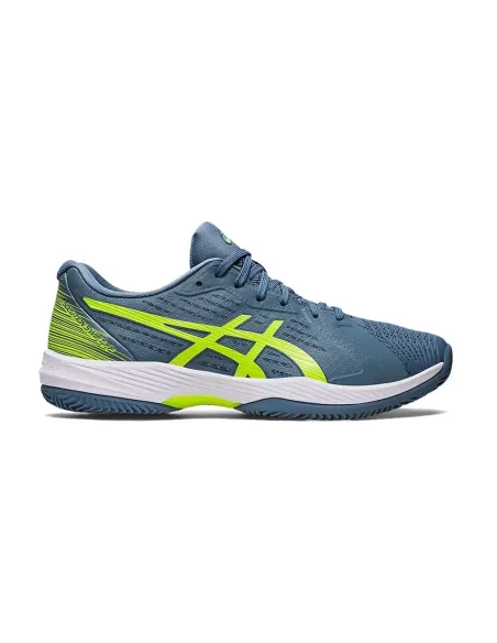 Asics Solution Swift Ff Clay Blu Lime 1041A299 401 |ASICS |Scarpe da padel ASICS