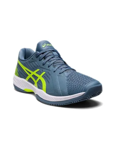 Asics Solution Swift Ff Clay Blue Lime 1041A299 401 |ASICS |ASICS padel shoes