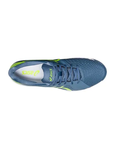 Asics Solution Swift Ff Clay Bleu Lime 1041A299 401 |ASICS |Chaussures de padel ASICS
