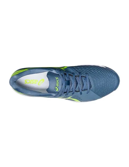 Asics Solution Swift Ff Clay Blu Lime 1041A299 401 |ASICS |Scarpe da padel ASICS