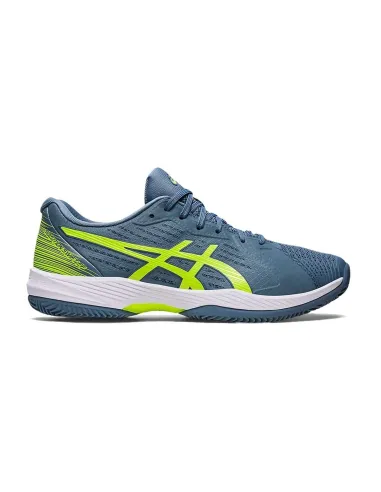 Asics Solution Swift Ff Clay Blue Lime 1041A299 401 |ASICS |ASICS padel shoes