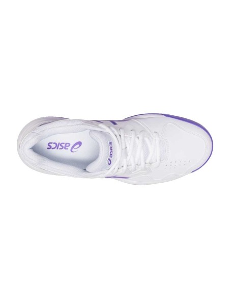 Asics Gel-Dedicate 7 Clay White Purple Women 1042A168-104 |ASICS |ASICS padel shoes