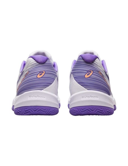 Asics Solution Swift Ff Blanco Morado 1042A197-105 Mujer |ASICS |Zapatillas pádel ASICS Asics Solution Swift Ff Blanco Morado 1042A197-105 Mujer |ASICS |Zapatillas pádel ASICS