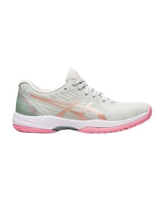 Asics Solution Swift Ff Padel Cinza Rosa Mulher 1042A204-020 |ASICS |Sapatilhas de padel ASICS