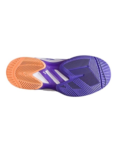Asics Solution Speed Ff 2 Branco Roxo Mulher 1042A136-104 |ASICS |Sapatilhas de padel ASICS Asics Solution Speed Ff 2 Branco Roxo Mulher 1042A136-104 |ASICS |Sapatilhas de padel ASICS