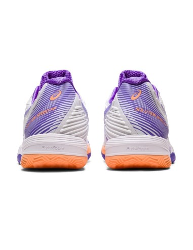 Asics Solution Speed Ff 2 Clay Roxo Mulher 1042A134-104 |ASICS |Sapatilhas de padel ASICS
