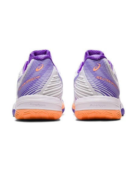 Asics Solution Speed Ff 2 Clay Morado Mujer 1042A134-104 |ASICS |Zapatillas pádel ASICS