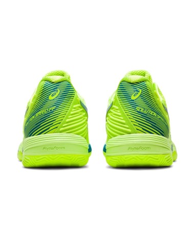 Asics Solution Speed Ff 2 Clay Lima Mulher 1042A134-300 |ASICS |Sapatilhas de padel ASICS