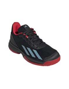 Adidas Courtflash K Preto Vermelho Junior Hp9717 |ADIDAS |Sapatilhas de padel ADIDAS 2