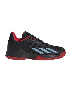 Adidas Courtflash K Negro Rojo Junior Hp9717 |ADIDAS |Zapatillas pádel ADIDAS