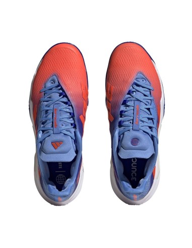 Adidas Barricade Clay Azul Laranja Hq8424 |ADIDAS |Sapatilhas de padel ADIDAS