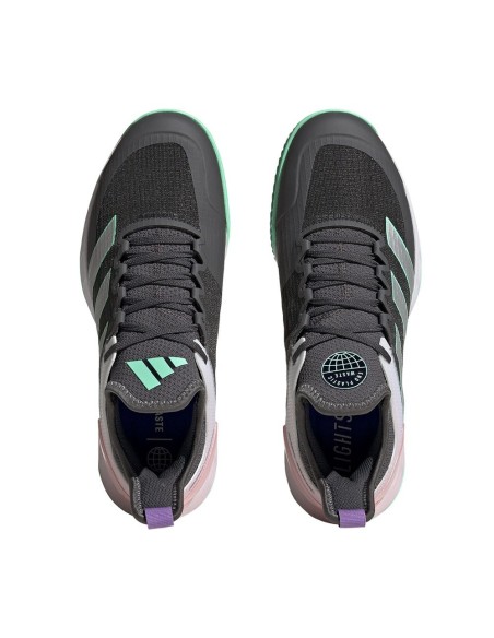 Adidas Adizero Ubersonic 4 Black Green Women |ADIDAS |ADIDAS padel shoes