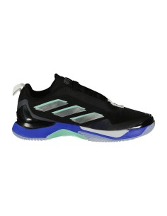 Adidas Avacourt Clay Preto Cinza Mulher Hq8410 |ADIDAS |Sapatilhas de padel ADIDAS