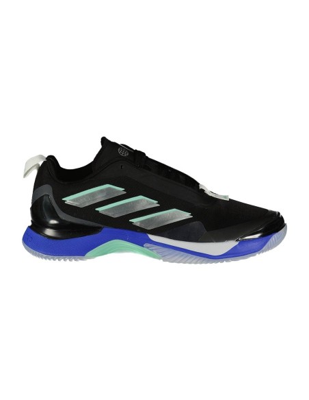 Adidas Avacourt Clay Preto Cinza Mulher Hq8410 |ADIDAS |Sapatilhas de padel ADIDAS