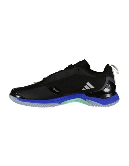 Adidas Avacourt Clay Preto Cinza Mulher Hq8410 |ADIDAS |Sapatilhas de padel ADIDAS
