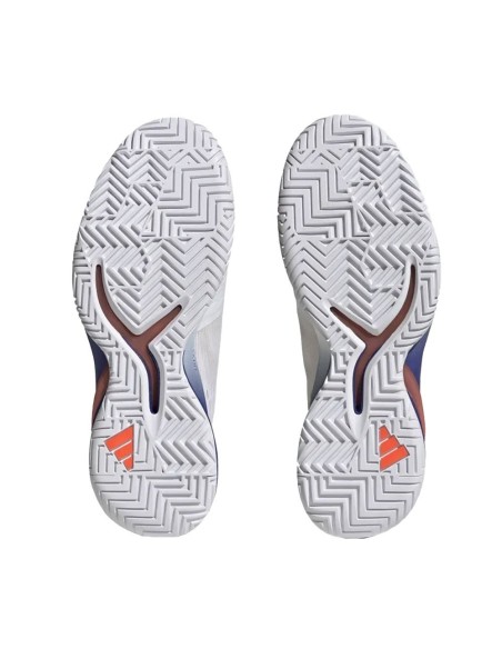Adidas Adizero Cybersonic Bianco Blu Gy9634 |ADIDAS |Scarpe da padel ADIDAS