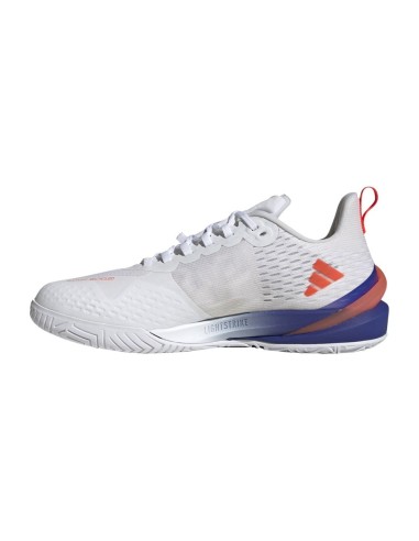 Adidas Adizero Cybersonic Blanc Bleu Gy9634 |ADIDAS |Chaussures de padel ADIDAS