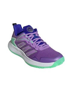 Adidas Defiant Speed Clay Roxo Verde Mulher Hq8465 |ADIDAS |Sapatilhas de padel ADIDAS 2