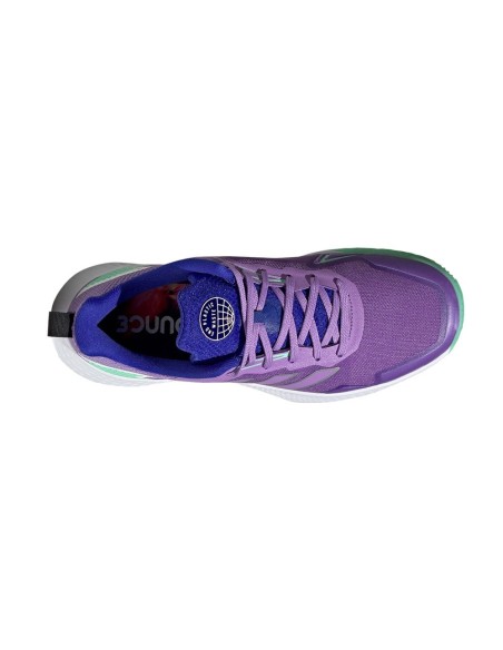 Adidas Defiant Speed Clay Morado Verde Mujer Hq8465 |ADIDAS |Zapatillas pádel ADIDAS Adidas Defiant Speed Clay Morado Verde Mujer Hq8465 |ADIDAS |Zapatillas pádel ADIDAS