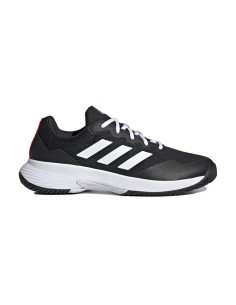 Adidas Gamecourt 2 Preto Branco Hq8478 |ADIDAS |Sapatilhas de padel ADIDAS