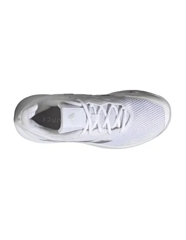 Adidas Courtjam Control Branco Mulher Hq8473 |ADIDAS |Sapatilhas de padel ADIDAS