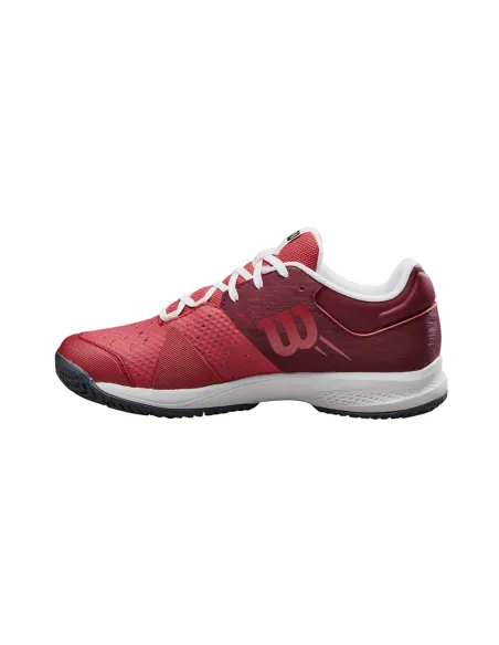 Wilson Kaos Comp 3.0 W Rouge Blanc Femme Wrs330290 |WILSON |Chaussures de padel WILSON