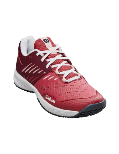 Wilson Kaos Comp 3.0 W Rouge Blanc Femme Wrs330290 |WILSON |Chaussures de padel WILSON