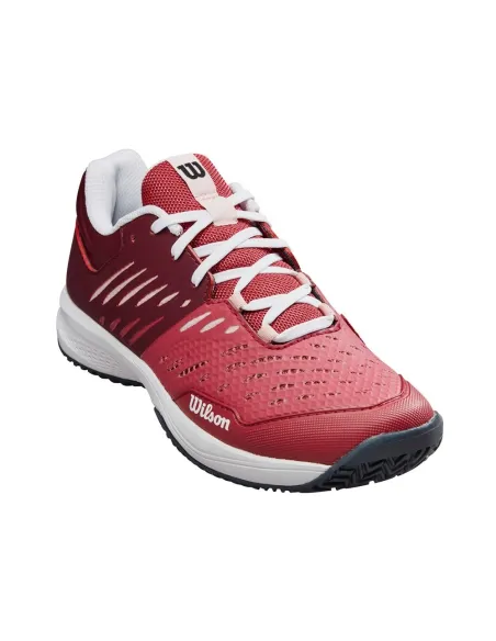 Wilson Kaos Comp 3.0 W Vermelho Branco Mulher Wrs330290 |WILSON |Sapatilhas de padel WILSON