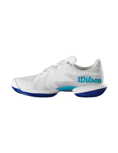 Wilson Kaos Swift 1.5 Clay Bianco Blu Wrs331060 |WILSON |Scarpe da padel WILSON