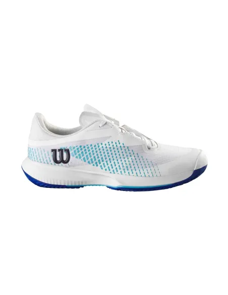 Wilson Kaos Swift 1.5 Clay White Blue Wrs331060 |WILSON |WILSON padel shoes Wilson Kaos Swift 1.5 Clay White Blue Wrs331060 |WILSON |WILSON padel shoes