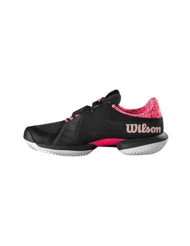 Wilson Kaos Swift 1.5 Clay Nero Rosa Wrs331100 |WILSON |Scarpe da padel WILSON