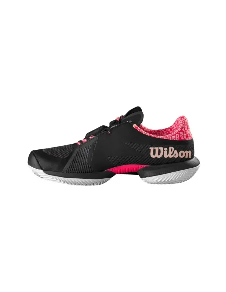 Wilson Kaos Swift 1.5 Clay Nero Rosa Wrs331100 |WILSON |Scarpe da padel WILSON Wilson Kaos Swift 1.5 Clay Nero Rosa Wrs331100 |WILSON |Scarpe da padel WILSON