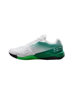 Wilson Rush Pro 4.0 Clay Bianco Verde Wrs330730 |WILSON |Scarpe da padel WILSON 2
