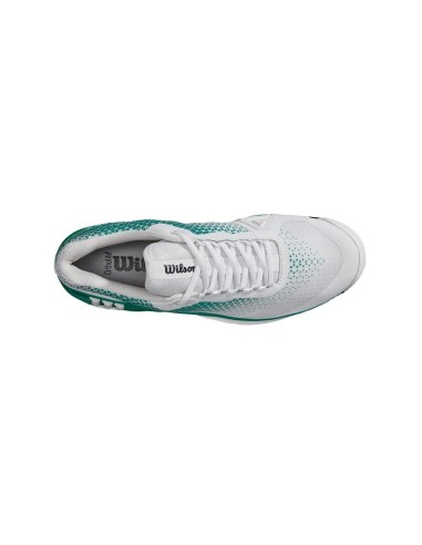 Wilson Rush Pro 4.0 Clay Blanco Verde Wrs330730 |WILSON |Zapatillas pádel WILSON