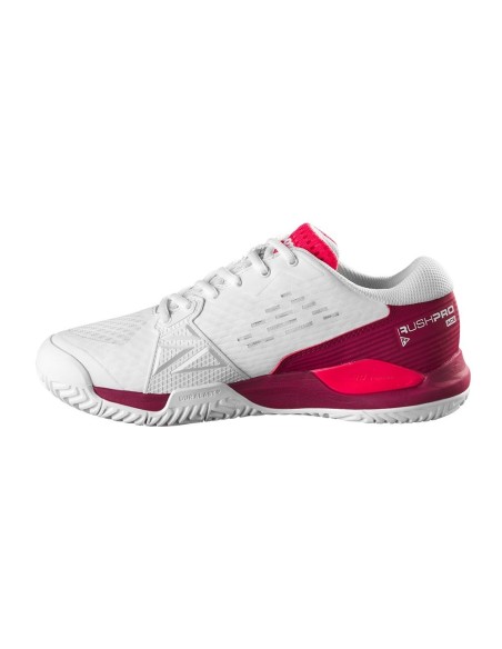 Wilson Rush Pro Ace Blanc Magenta Fille Wrs330380 |WILSON |Chaussures de padel WILSON