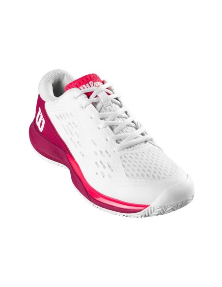 Wilson Rush Pro Ace Bianco Magenta Bambina Wrs330380 |WILSON |Scarpe da padel WILSON Wilson Rush Pro Ace Bianco Magenta Bambina Wrs330380 |WILSON |Scarpe da padel WILSON