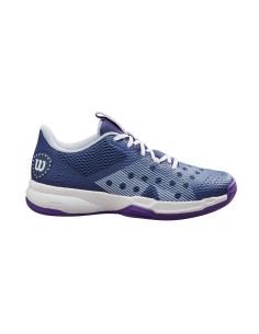Wilson Hurakn Team Bleu Blanc Femme Wrs330570 |WILSON |Chaussures de padel WILSON 2