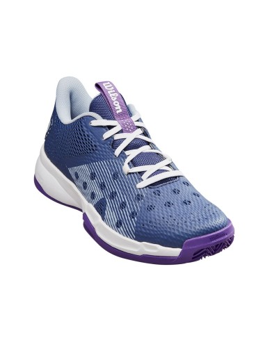 Wilson Hurakn Team Bleu Blanc Femme Wrs330570 |WILSON |Chaussures de padel WILSON