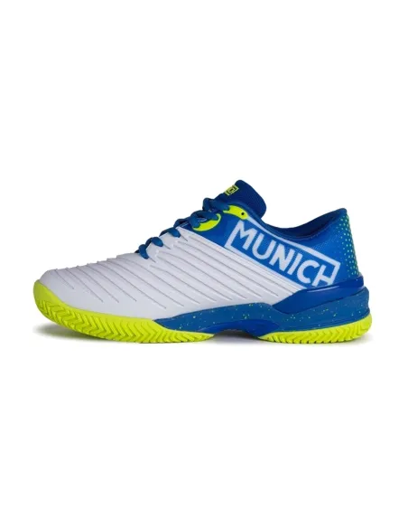 Munich Padx 32 Padel Bleu Lime 4034032 |MUNICH |Chaussures de padel MUNICH