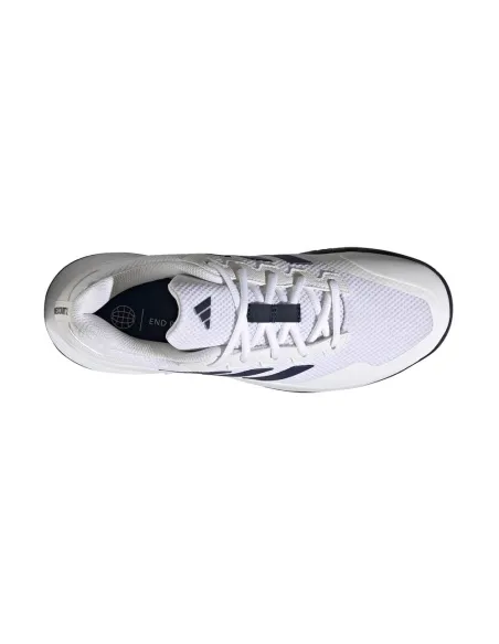Adidas Gamecourt 2 Branco Preto Hq8809 |ADIDAS |Sapatilhas de padel ADIDAS