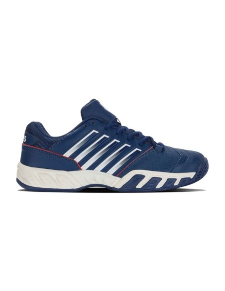 Kswiss Bigshot Light 4 Azul Branco 6989418 |K SWISS |Sapatilhas de padel K-Swiss