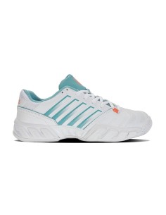 Kswiss Bigshot Light 4 White Blue Women 96989109 |K SWISS |K-Swiss padel shoes